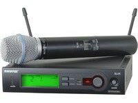 Аренда радиомикрофона SHURE SLX24/Beta87 в Харькове  