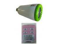 Мини-лазер X-Laser X-MINI21 Red and green laser DJ bulb with E27  