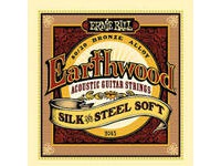 Струны для акустической вестерн гитары Earthwood® acoustic 80/20  bronze P02045 Silk & Steel Soft 11-15-22w-30-42-52
