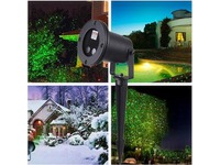 Лазер водонепроницаемый 11P08 Red + Green moving firefly garden laser  