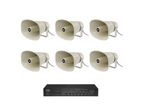 Комплект звука DV audio LA1206HS20 для зоны озвучивания до 1800 м.кв  