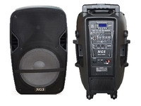 Автономная активная акустическая система NGS XA12-39DC 12", 250Вт  