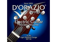 Струны для электрогитары D’ORAZIO SET-32