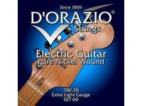Струны для электрогитары D’ORAZIO SET-60