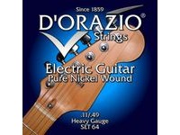 Струны для электрогитары D’ORAZIO SET-64